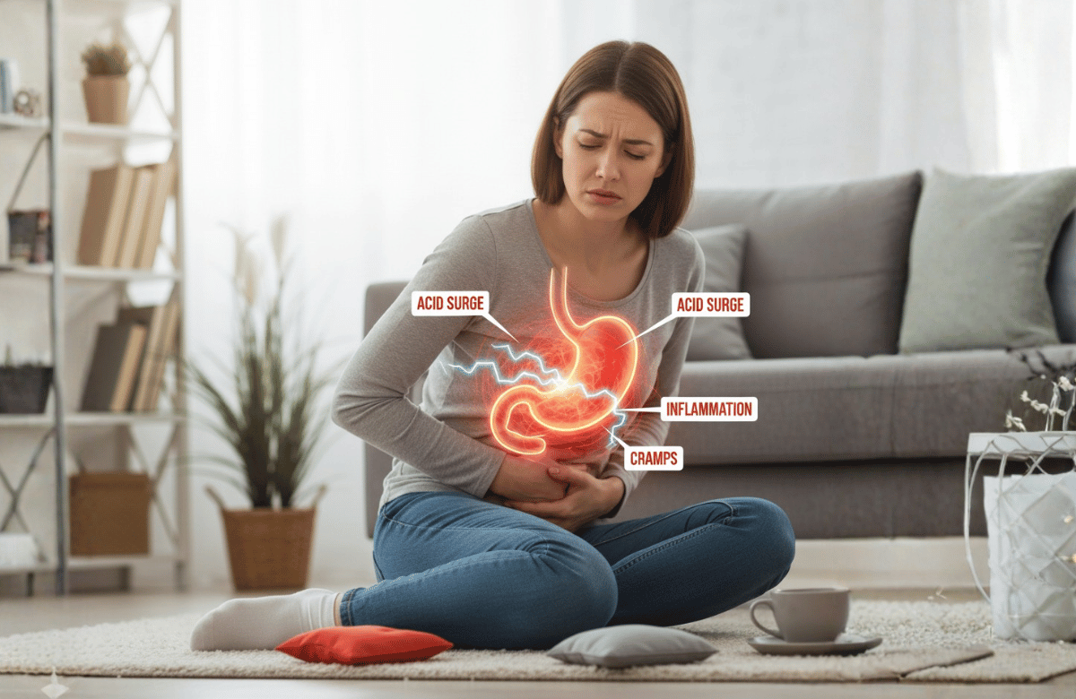 How to Relieve Acute Gastric Pain
